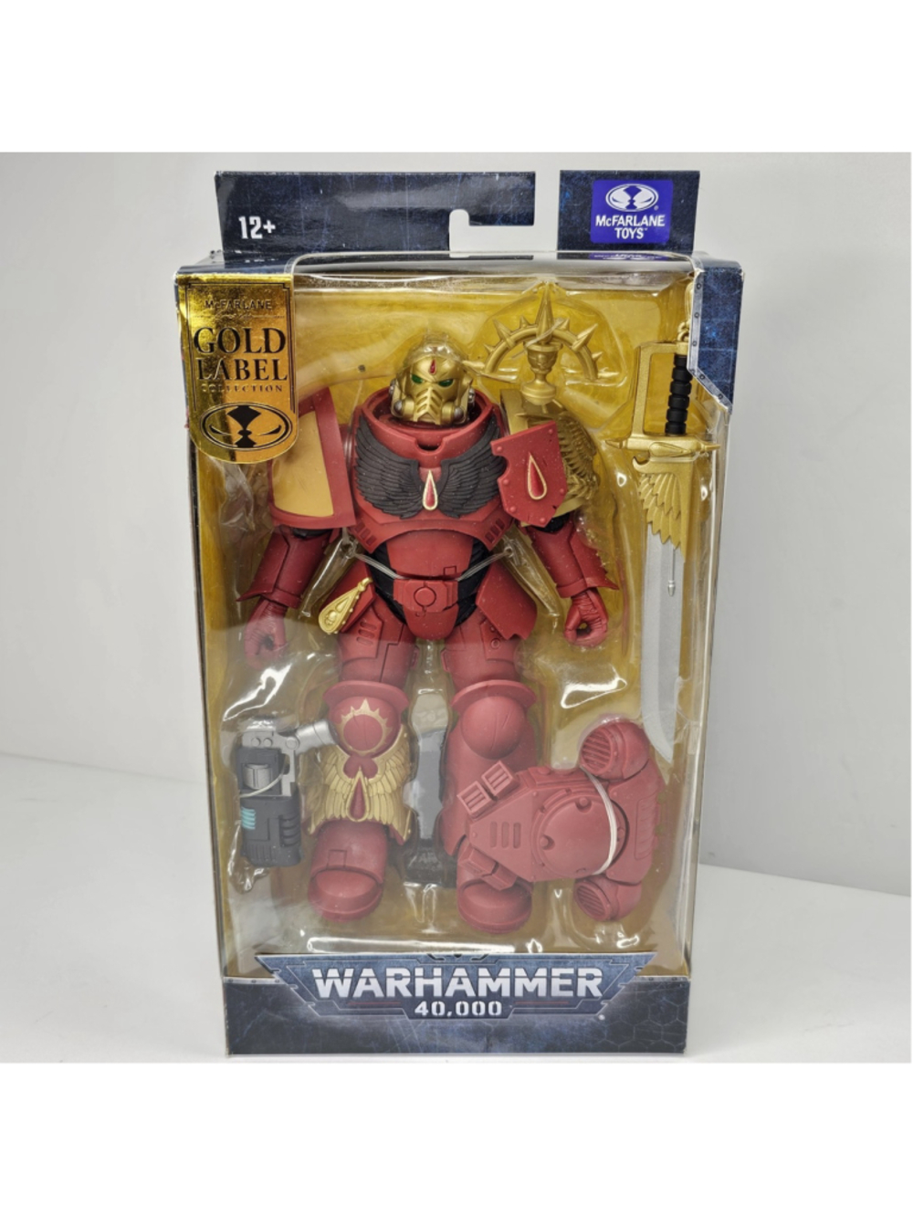 SEALED Warhammer 40k McFarlane Gold Label Blood Angels Primaris Lieutenant
